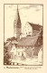 73854366 Markelsheim Partie Bei Der Alten Klosterkirche Engelberg Kuenstlerkarte - Bad Mergentheim