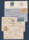 Lot De 3 Lettes Et 1 Enveloppe - Other & Unclassified