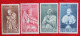 Antonio Canovas 1958 Mi 296-299 Yv 261-264 Ongebruikt / MH * VATICANO VATICAN VATICAAN - Unused Stamps