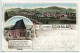 ALLEMAGNE 1898 * Pionnière Voyagé 5.1.1898 * Gruss Aus GOSLAR Hôtel Restaurant Brusttuch * Excellent état - Goslar
