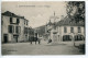 CPA Ecrite En 1916 * SAINT PÉ De BIGORRE La Rue De L'Eglise ( Croix Avec Coq - Hôtel Café Central ) Edition Bourda - Saint Pe De Bigorre