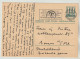 Schweiz Ganzsachen Postkarte Ziffer 10 Grün Zürich 1951 Mit T-Stempel Taxe Nachporto Nach Deutschland, 2 Scans - Enteros Postales