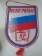 D202200  Czechoslovakia RUDE PRAVO - RP -Athletics - Sport  - Fanion -Wimpel - Pennon With Pin- Ca 1970-80 210  X 160 Mm - Atletiek