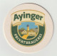 Bierviltje-bierdeckel-beermat Brauerei Aying Franz Inselkammer KG Aying (D) - Sotto-boccale