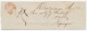 Takjestempel Doesborgh 1869 - Lettres & Documents