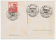 Picture Postcard / Postmark Germany 1939 50th Anniversary Hitler - Reichstag Building Berlin - Seconda Guerra Mondiale
