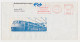 Illustrated Meter Cover Netherlands 1981 - Postalia 5048 NS - Dutch Railways - Schiphol Line - Railway To Runway - Eisenbahnen