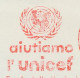 Meter Cut Italy 1982 UNICEF - UNO