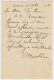 Firma Briefkaart Zuidbroek 1908 - Aannemer - Unclassified