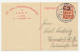 Postal Stationery Germany 1921 Globe - Philatelic Dealers Day Berlin - Geografía