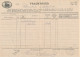 Vrachtbrief H.IJ.S.M. Bloemendaal - Den Haag 1910 - Etiket - Non Classés