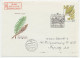 Registered Cover / Postmark Soviet Union 1987 Fern - Other & Unclassified