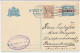 Briefkaart G. 119 I / Bijfrankering Amsterdam - Duitsland 1921 - Entiers Postaux