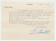 Firma Briefkaart Zundert 1959 - Boomkwekerij - Ohne Zuordnung