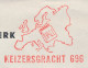 Meter Cover Netherlands 1963 Map - Europe - Amsterdam - Aardrijkskunde