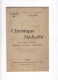 Docteur CABANES . LA CHRONIQUE MEDICALE . N° 22 Novembre 1903  - Otros & Sin Clasificación