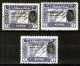 Turkey / Türkei 1919 ⁕ Overprint Stamps Mi.663 ⁕ 3v Used, MH & No Gum - Scan - Unused Stamps