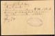 Delcampe - SUPER ZELDZAAM - POSTKAART  GAND STATION 1896 NAAR SAS DE GAND - BELGIESE  EN NEDERLANDSE TAXZEGEL - RETOUR - REBUT ) RE - Tarjetas 1871-1909