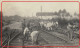 Nouvion-sur-Meuse - Ardennes Carte Photo : Travaux Sur Voie Ferrée Par Des Soldats Allemands - Guerre De 1914-18. - Autres & Non Classés