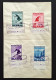 Österreich 1936, FIS Mi 623-26 Blankobrief Sonderstempel - Covers & Documents