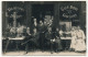 CPA Photo - Personnes Attablées Café Bière Et Liqueurs / Déjeuners Diners / Maison Geoffroy Therond Se - Non Localisée - Cafes