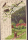 Sweden PPC Alfred Mailick : Bird Vogel Oiseau SÖDRA ÅBY Trelleborg 1904 TOMELILLA Simple Backside Oskar II. (2 Scans) - Oiseaux
