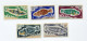 T. A. A. F. N°34 / 38 ** POISSONS DIVERS - Unused Stamps