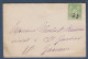 5c Sage Oblitéré  33  Sur Enveloppe  De Bordeaux  Pour St Gaudens - 1877-1920: Semi Modern Period