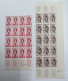 Delcampe - France 1952/53 Feuilles. Tour De France, Versailles, Médaille Militaire, Etc...  922 Cote €. - Full Sheets