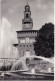 MILANO - CARTOLINA  - FONTANA E TORRE DEL FILARETE AL CASTELLO- VIAGGIATA PER TRENTO - 1956 - Milano (Mailand)