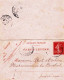 Carte Lettre - Entier Postal -  France -  La Bourboule - 63-  Puy De Dome -   1908 - 1877-1920: Semi-moderne Periode