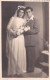 Old Real Original Photo - Wedding Groom Bride - Stara Zagora Photo Studio Mihailov - Ca. 13x8.5 Cm - Anonieme Personen