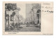 Postcard Turkey Constantinople Cour De Mosquée-Oulou Posted 1907 French Levant Stamp Undivided - Turkey