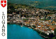 13631394 Lugano TI Fliegeraufnahme Lago Lugano TI - Other & Unclassified