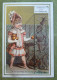 Delcampe - Lot De 10 Chromos - Chocolat De La Cie Française - Scènes D'enfants Humoristiques Légendées, Fonds Or - Sonstige & Ohne Zuordnung