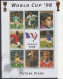 GAMBIA 1998 FOOTBALL WORLD CUP 4 S/SHEETS 4 SHEETLETS AND 6 STAMPS - 1998 – Francia
