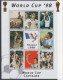 Delcampe - GAMBIA 1998 FOOTBALL WORLD CUP 4 S/SHEETS 4 SHEETLETS AND 6 STAMPS - 1998 – Frankrijk