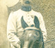 CPA Photo - " Un Peloton De Cavaliers De Paris " Beau Portrait De Soldat & Officier  Unité à Identifier - 15e Hussards ? - Uniformes