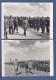 3 PHOTOS  - MAROC - DAR EL BEINDRA - 1ER REGIMENT TIRAILLEURS MAROCAINS - REVUE DES TROUPES 1953 - GUILLAUME - MIQUEL - Guerra, Militari
