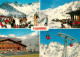 13590298 Saas-Fee Bergrestaurant Hannig Sonnenterrasse Bergbahn Wintersportplatz - Other & Unclassified