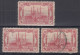 Turkey / Türkei 1920 ⁕ Selimiye - Mosque 20 Pa. Mi.678 ⁕ 1 MLH + 2v Used - Used Stamps