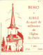 Beho - Jubile Du Quart De Millenaire De L Eglise St. Pierre - Autres & Non Classés