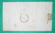 N°90 SAGE CAD TYPE 18 GARE DE MORCENX LANDES POUR ARENGOSSE 1886 INDICE 15 LETTRE COVER FRANCE - Poste Ferroviaire