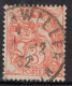 France 2 X Yvert N°109 3 C. Blanc Type II 1932-33 : 2 Timbres Bien Centrés Oblitérés BISCHWILLER / BAS-RHIN - 1900-29 Blanc