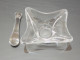 Delcampe - -CENDRIER CRISTAL DAUM CROIX De LORRAINE FRANCE Et Son PILON COLLECTION   E - Glas & Kristall