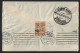 Letter Beja With Stamp 2c Ceres With 40c Surcharge. Flag Of Lines, Lisbon 1929. Carta De Beja Com Stamp 2c Ceres Com Sob - Briefe U. Dokumente