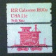 United States, Scott #1905a, Used(o), 1984 Coil, Transportation Series: Caboose Of 1890s, 11¢, Red - Usados