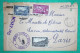 LETTRE PAR AVION SENEGAL AOF CHEMIN DE FER DAKAR AU NIGER DEPART THIES POUR PARIS 1937 COVER FRANCE - Airmail