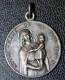 WWI Beau Pendentif Médaille Religieuse Médaillon "Notre-Dame De La Paix / Le Breuil-sur-Couze" Religious Medal WW1 - Religion &  Esoterik