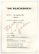 V6167/ The Blackbirds  Beat- Popgruppe  Autogramm Autogrammkarte  60er Jahre - Autographs